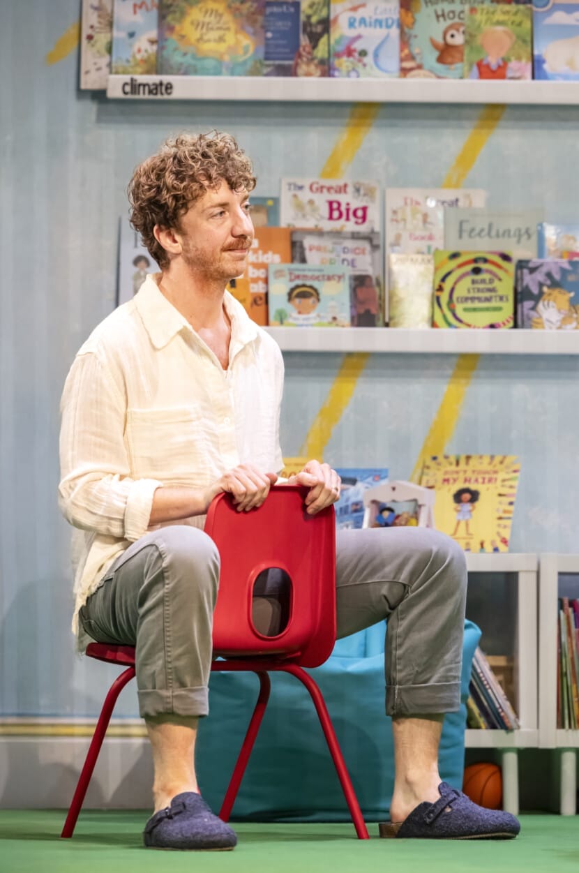 Matt Gavan as Eli in Eureka Day. Photo by Pamela Raith.