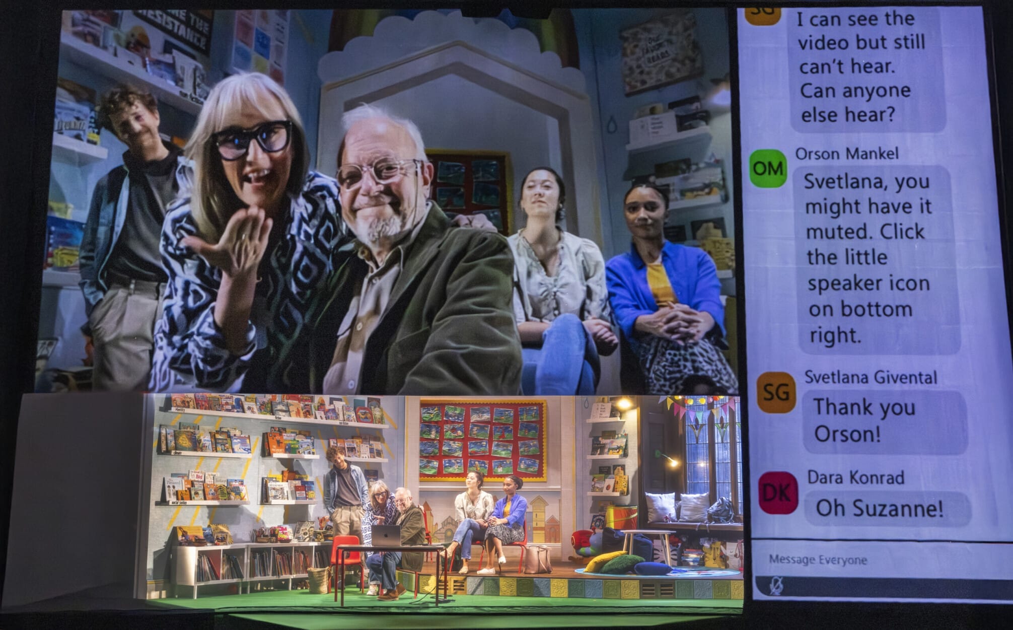 The cast of Eureka Day. Photo by Pamela Raith. 