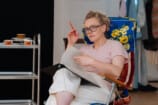 Maxine Peake in rehearsal