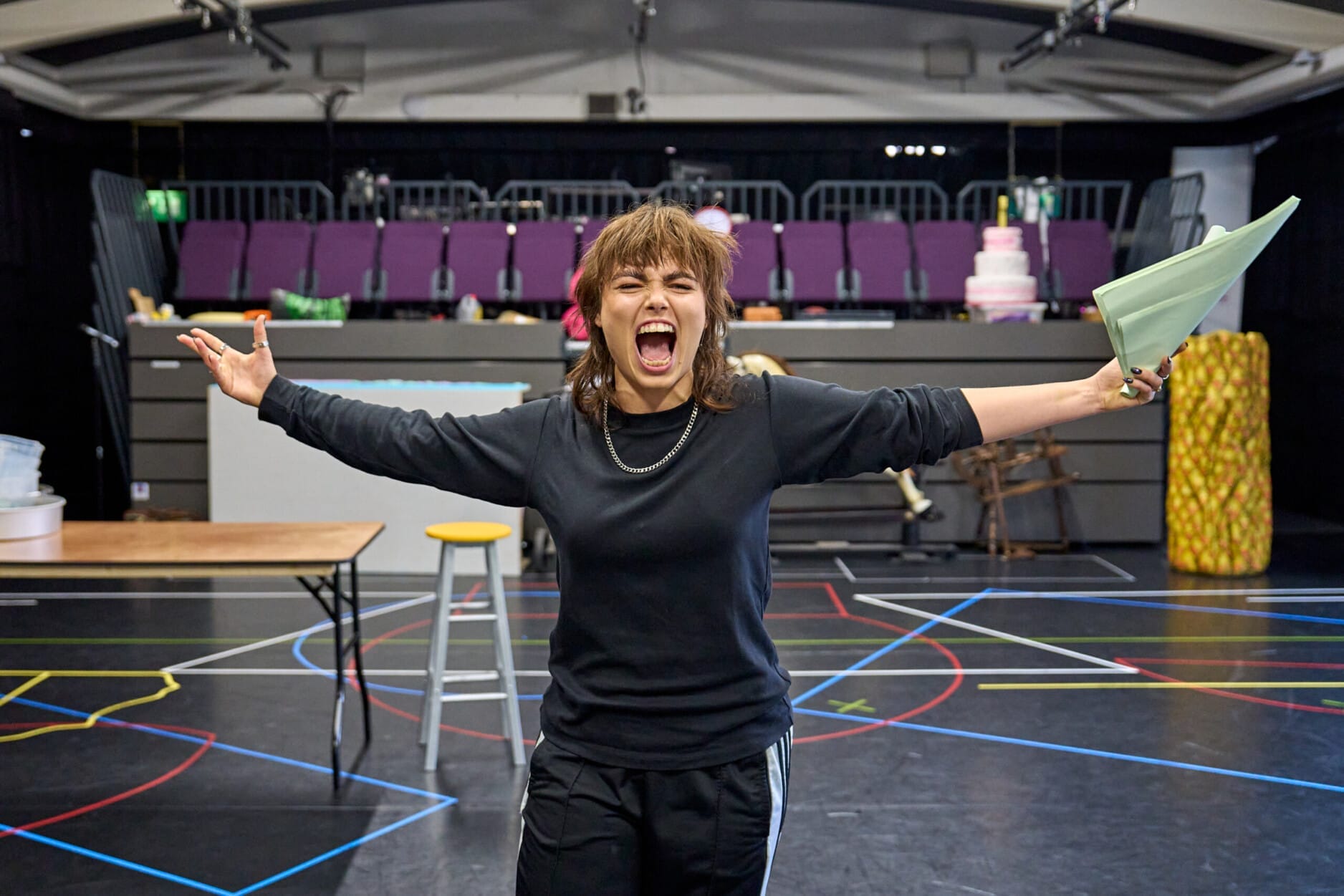 Lara Sas in rehearsals for Sleeping Beauty. Photo by Manuel Harlan. 