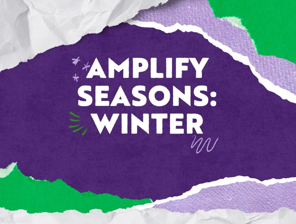 NEWS:  AMPLIFY SEASONS: WINTER line up revealed