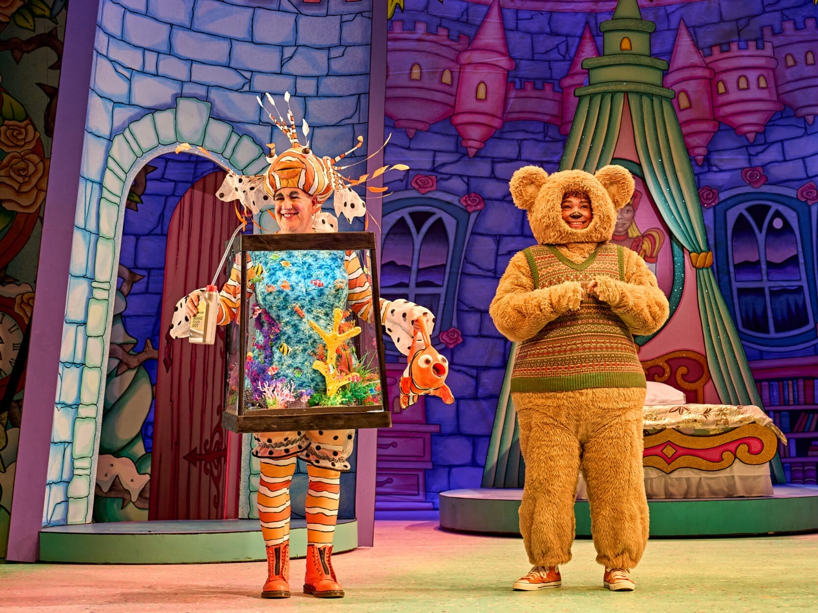 John Elkington and Danny Hendrix in Sleeping Beauty. Photo by Manuel Harlan.